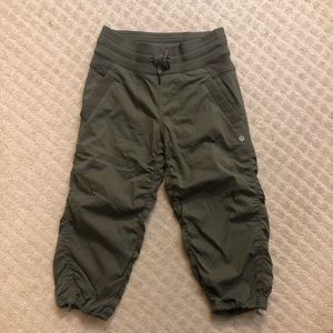 Lululemon Olive Green Capris 2
